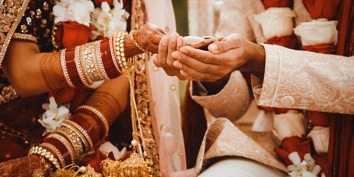 Historic fort decorated for a destination wedding in Maharashtra