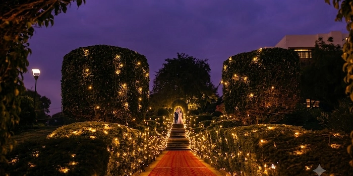 Heritage fort resort prepared for luxury wedding celebrations