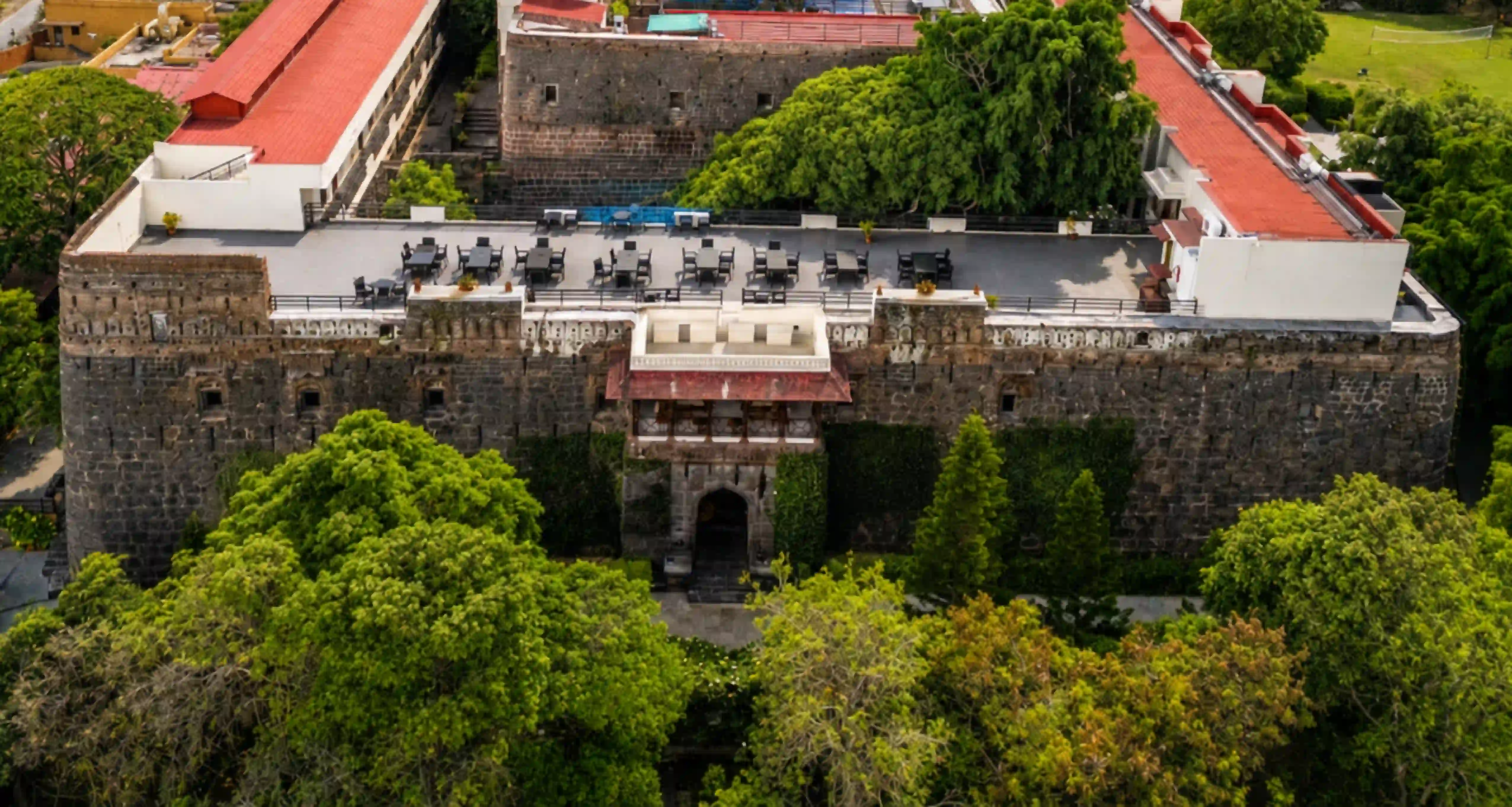 Fort JadhavGadh heritage fort resort near Pune