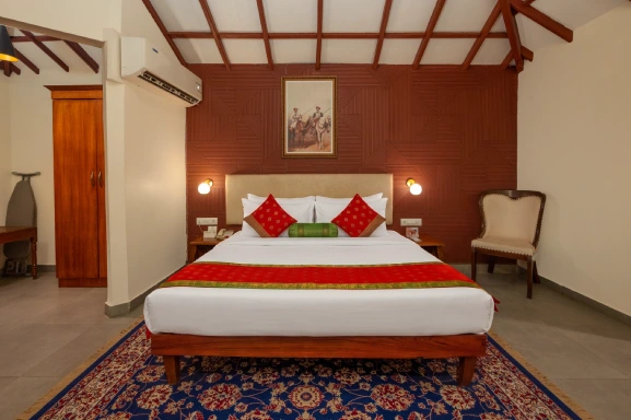 Neem Forest Cottage with in-room spa treatments at resort in Pune.