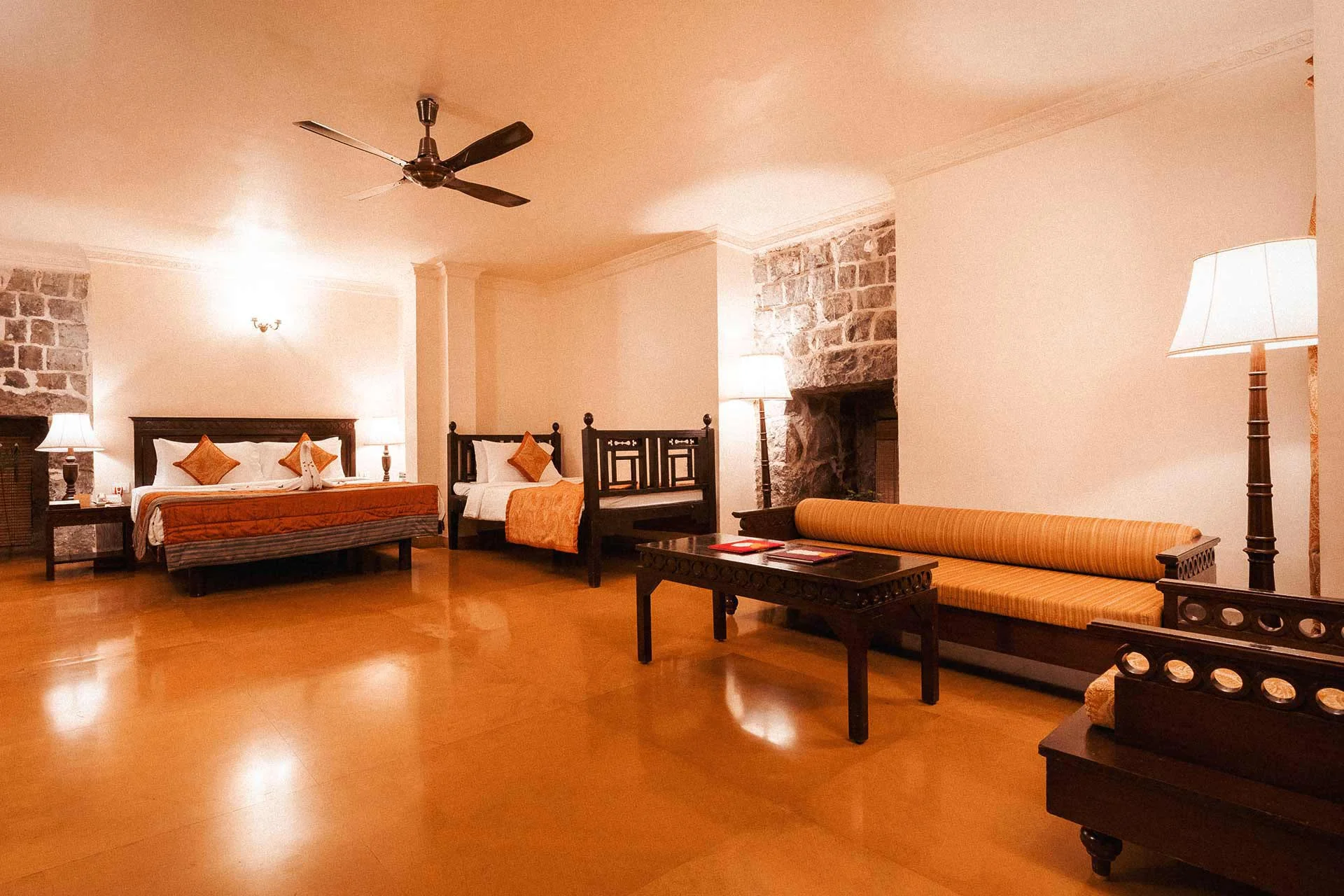 Tent Stay Near Pune – Darbari Suite at Fort JadhavGADH
