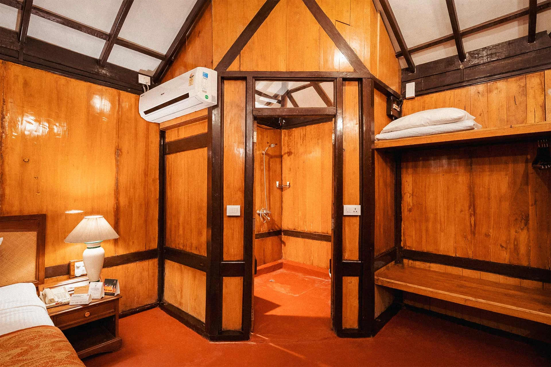 Neem Forest Cottage at heritage resort near Pune with eco-friendly amenities.